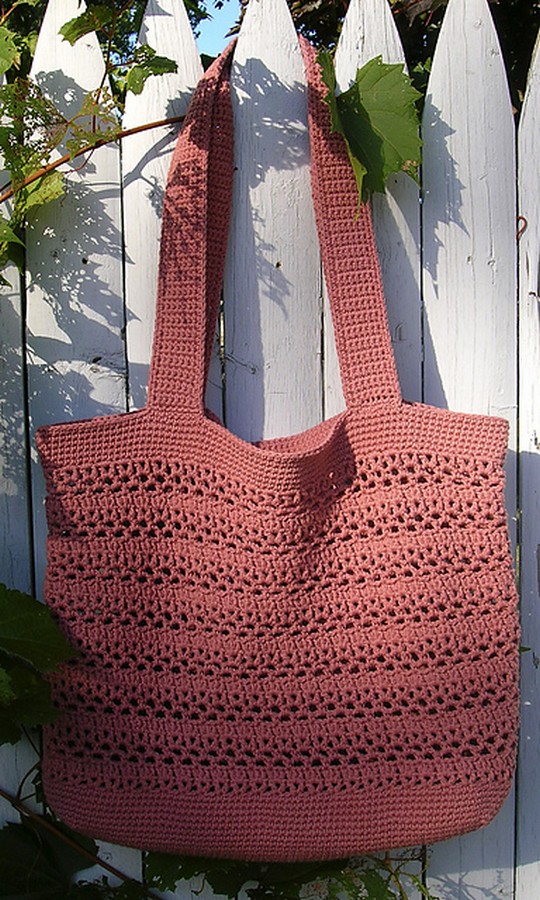 Easy Free Crochet Tote Bag Patterns - Craft Ideas