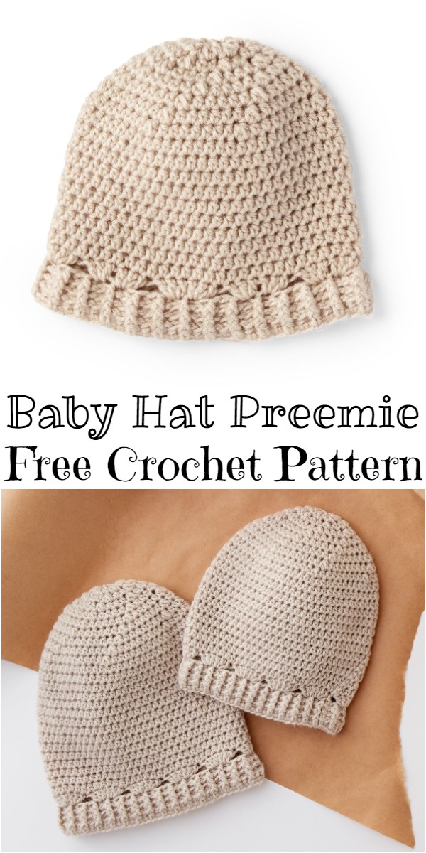 Crochet Baby Hat Preemie