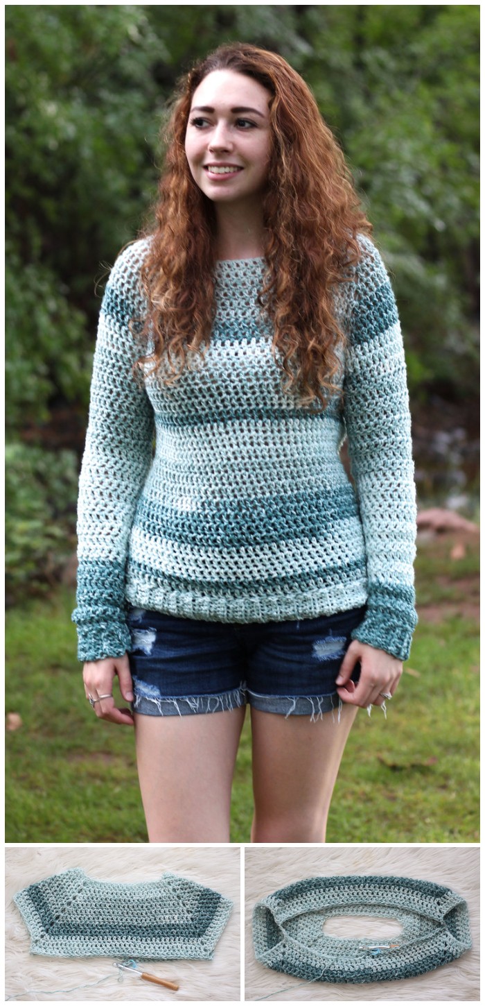 Avary Sweater - Free Crochet Pattern