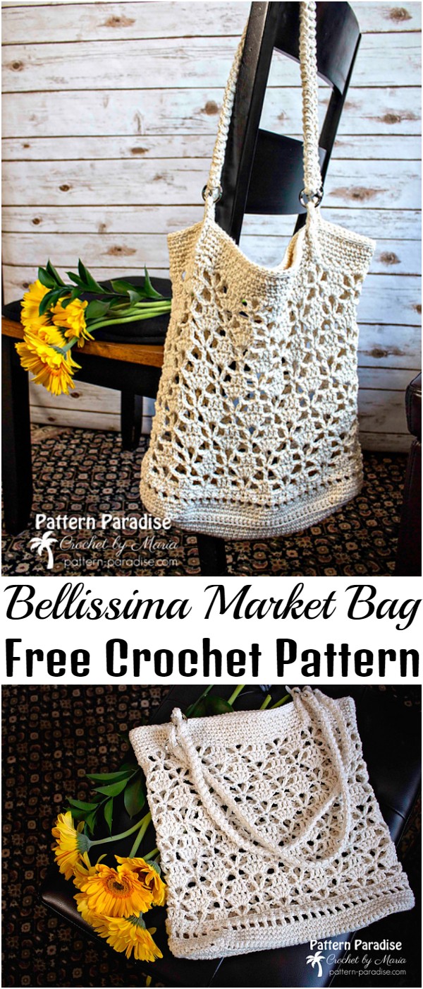 Crochet Bellissima Market Bag