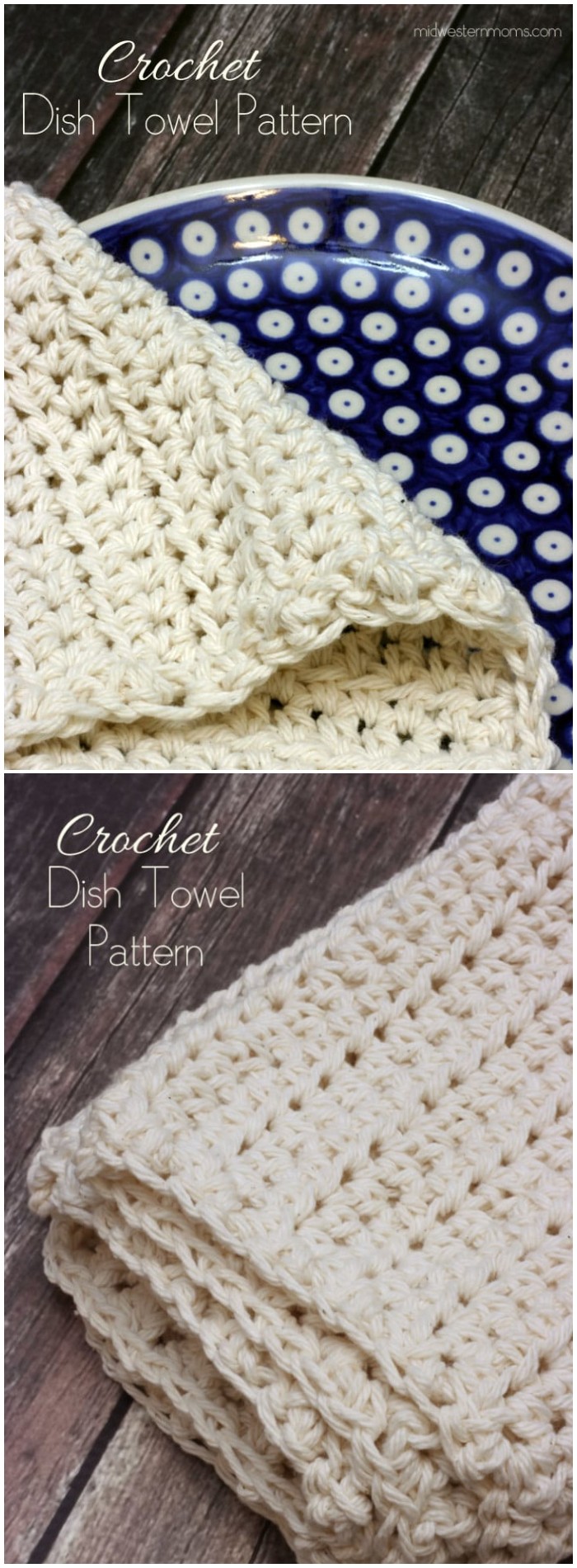 Crochet Dish Towel Pattern