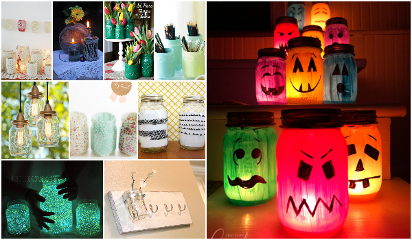 Mason Jar Crafts - Amazing Ideas And Tutorials