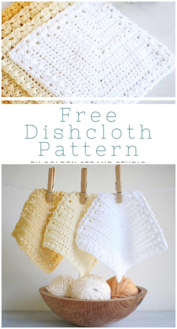Adorable Crochet Dishcloths 