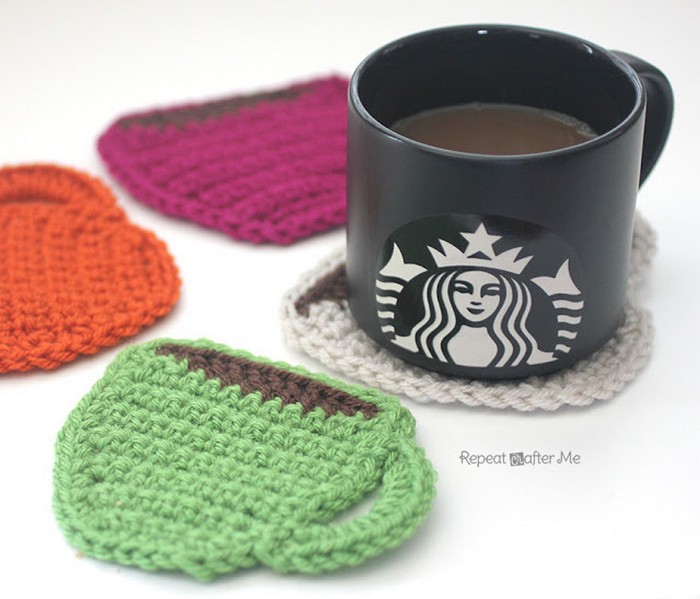 Crochet Coffee Coasters