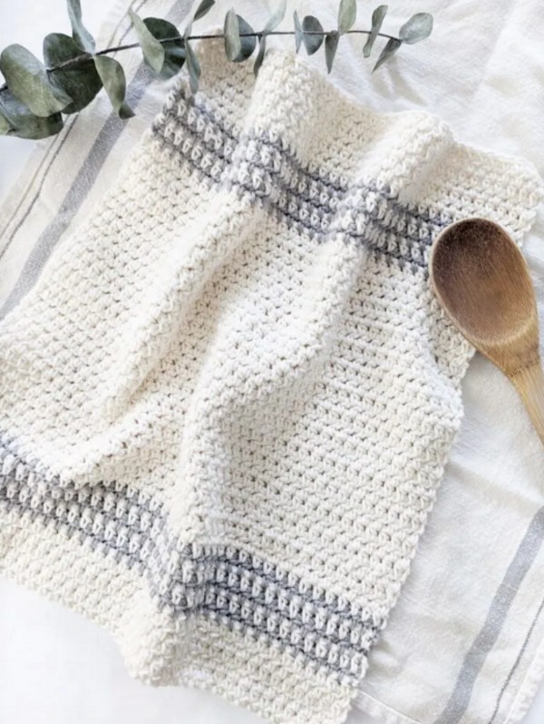 Crochet Kitchen Towel