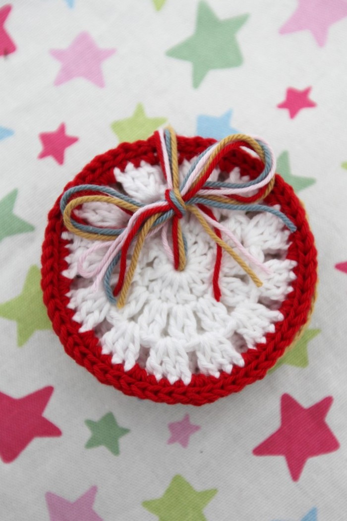 DIY Simple Crochet Coasters