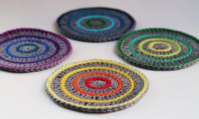 Easy Crochet Coaster Pattern for Beginners