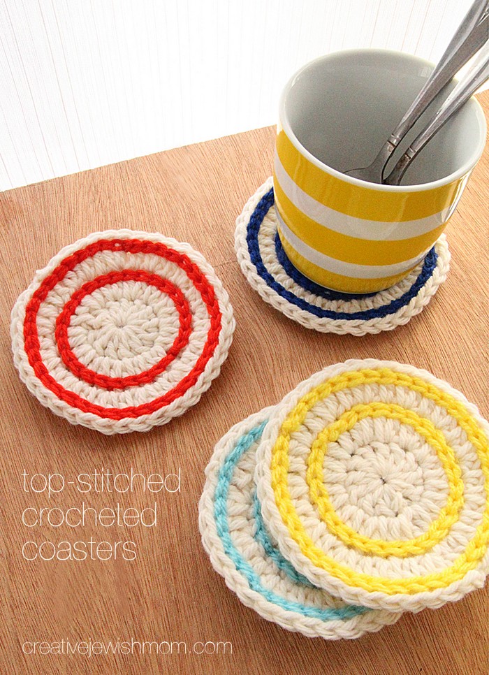 Super Simple Crochet Coasters