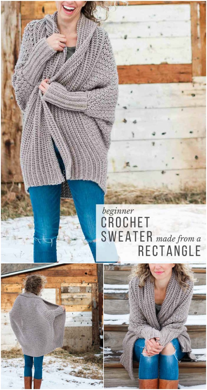 Free Beginner Crochet Sweater