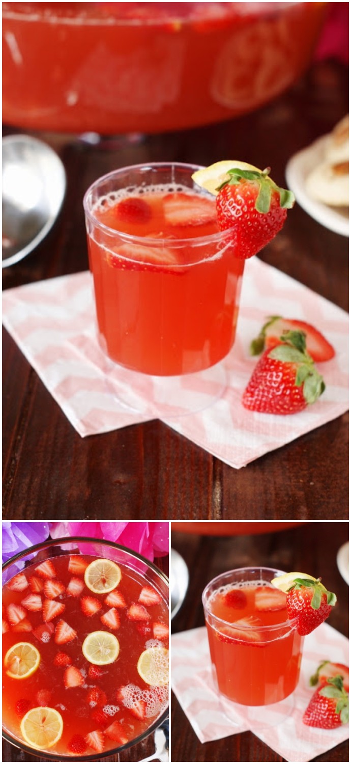 Strawberry Tea Punch Recipe