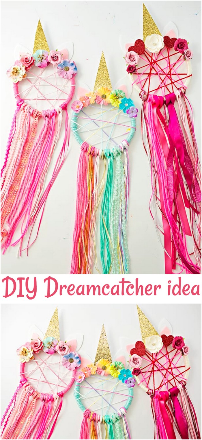 DIY Unicorn Dreamcatcher