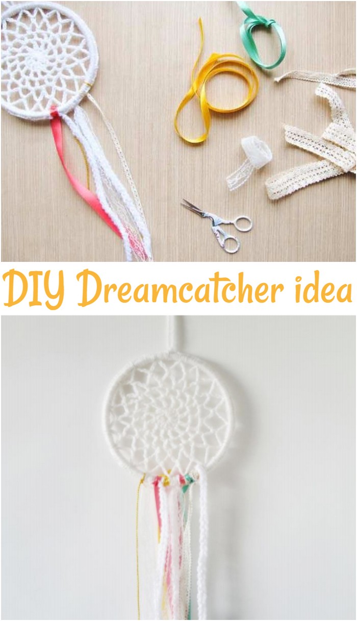 How To Make A Crochet Dreamcatcher