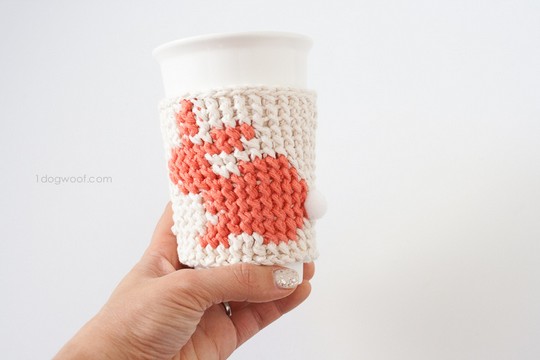 Bunny Cup Cozy Easter Crochet Pattern