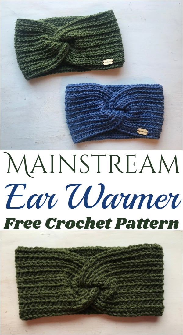 Crochet Mainstream Ear Warmer