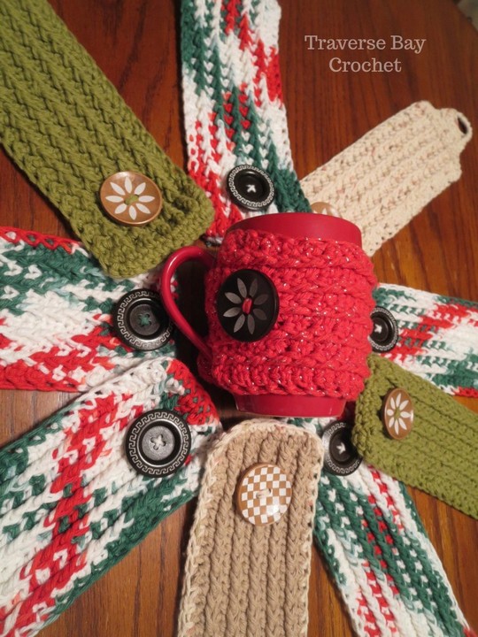 Easy Crochet Mug Cozy