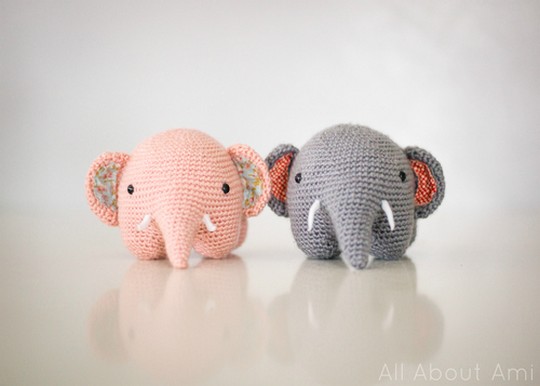 Free Crochet Elephant Toys