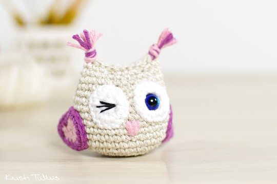 Free Crochet Pattern Small Owl