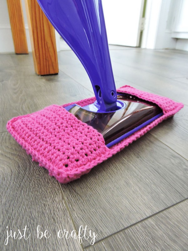 Reusable Crochet Wet Mop Pad Pattern