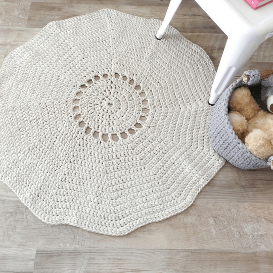Simple Crochet Rug Pattern