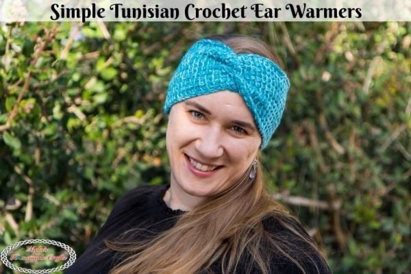 Textured Tunisian Crochet Ear Warmer