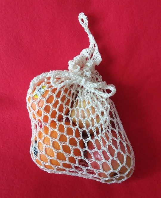 Zero Waste Kitchen Crochet Produce Bag