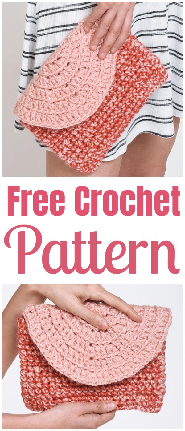 Circle Clutch Bag Free Crochet Pattern