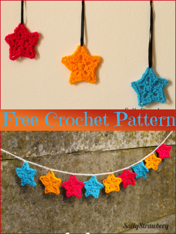  Cute Crochet Stars