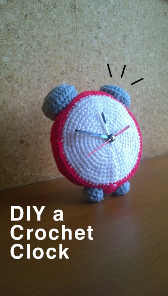 DIY Installing A Crochet Clock