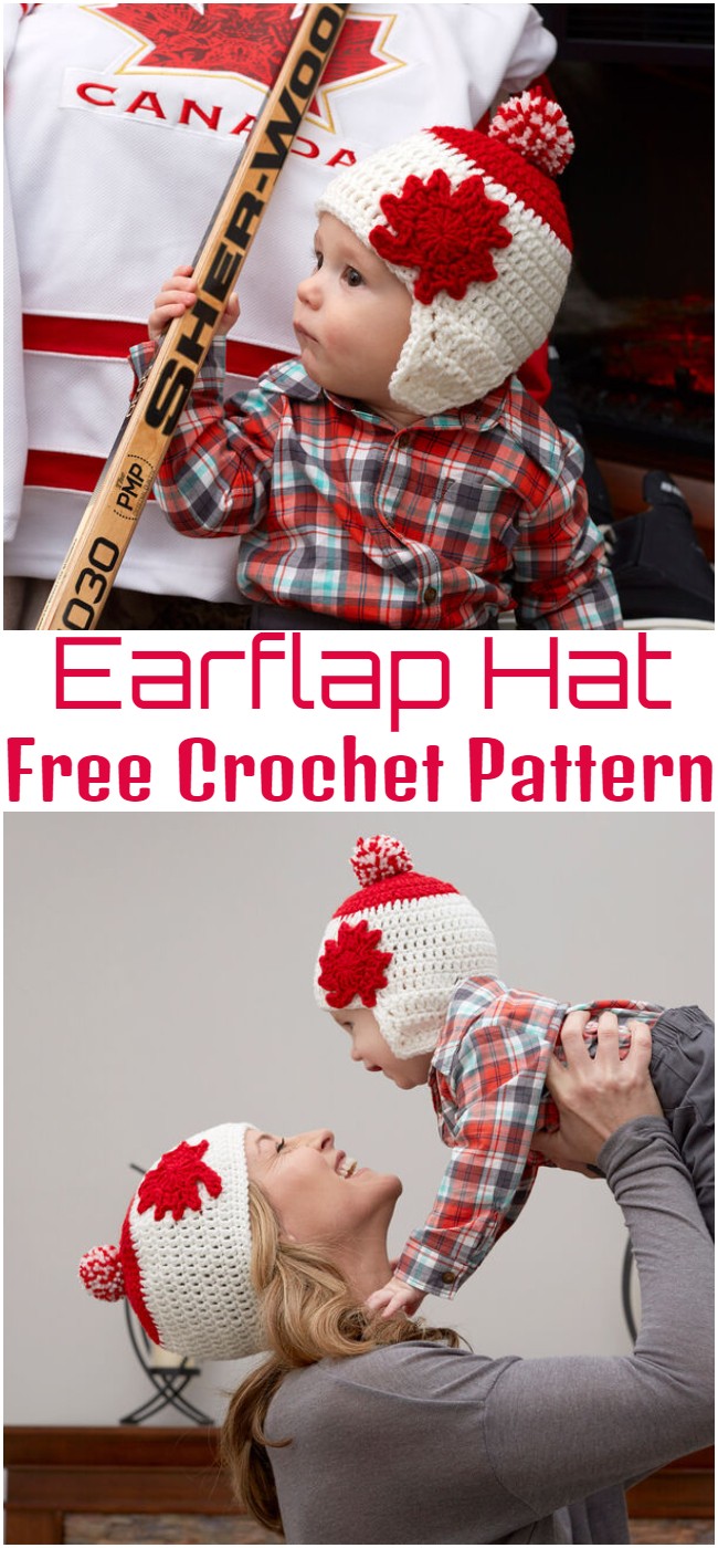Earflap Hat Crochet Pattern
