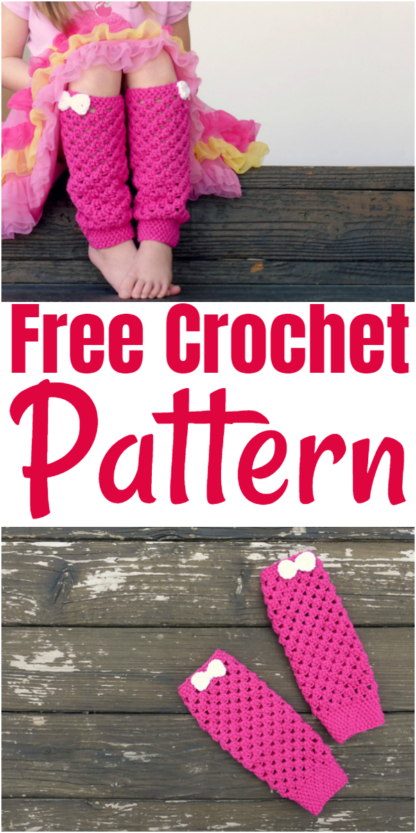 Girly Crochet Leg Warmers Pattern
