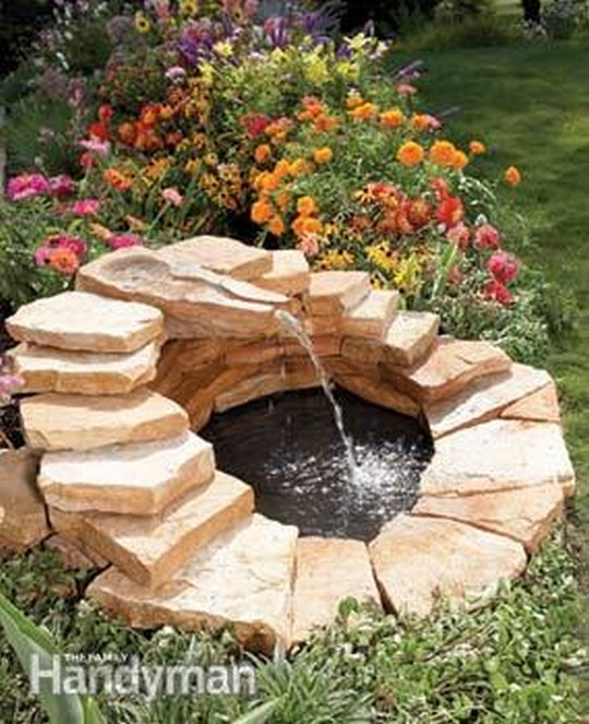 How To Build A Concrete Fountain