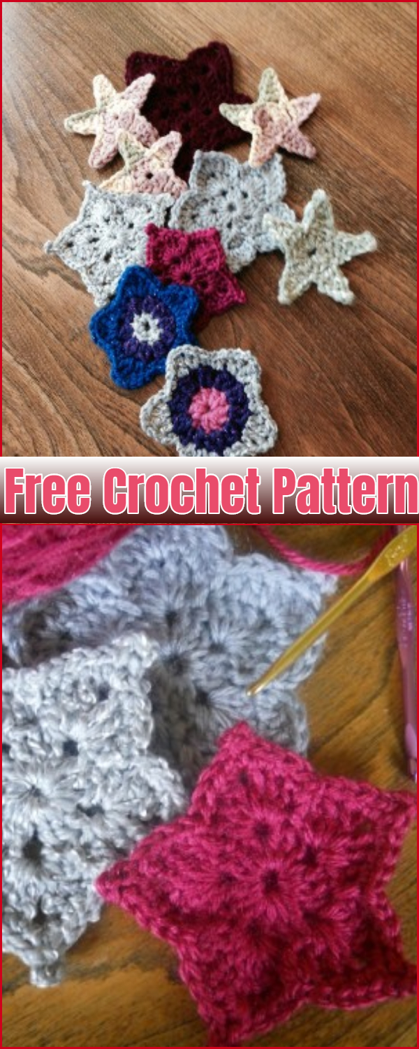 Making a 5 Point Crochet Star