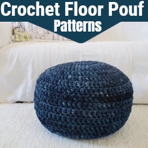New Crochet Floor Pouf Patterns