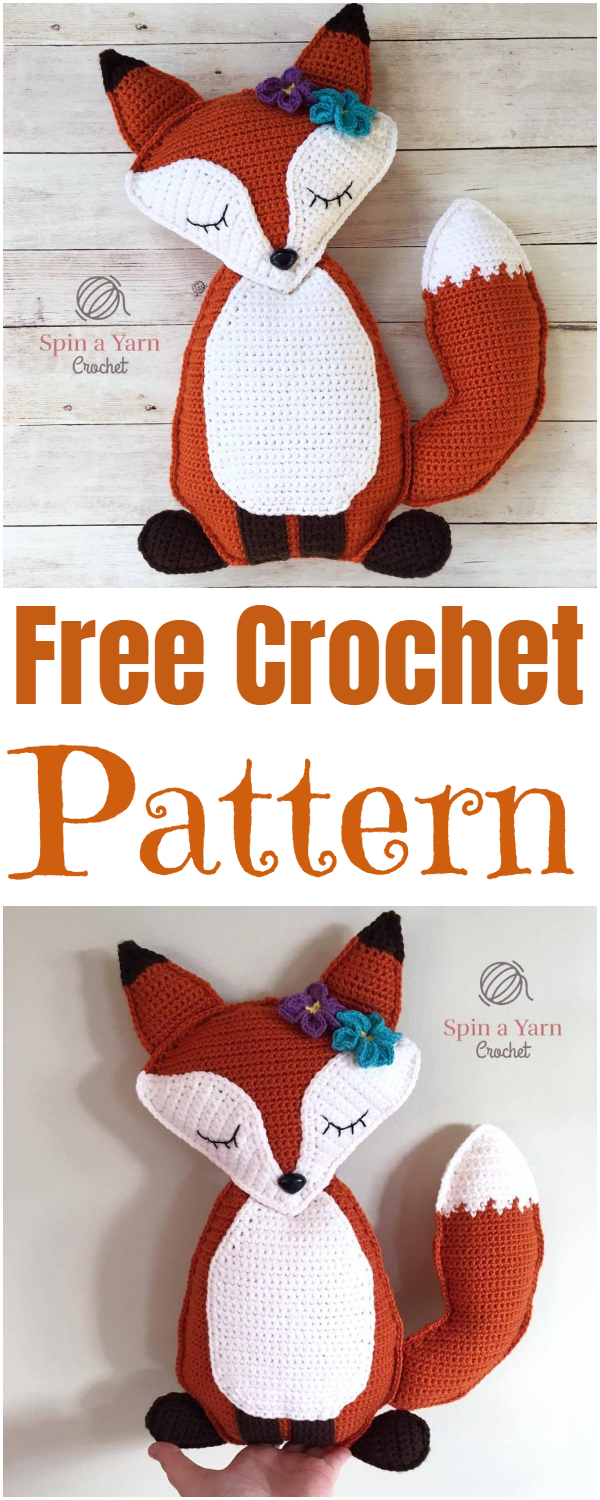 Ragdoll Fox Free Crochet Pattern