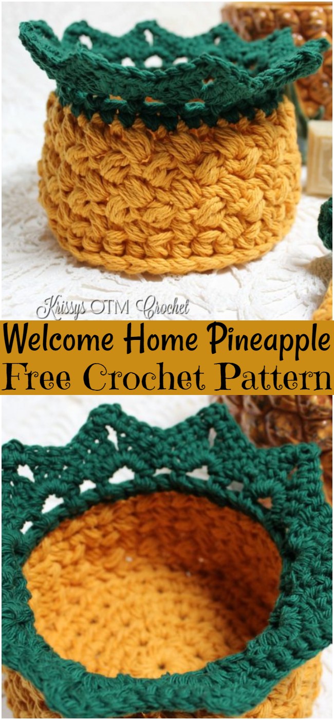 Welcome Home Pineapple Crochet Pattern