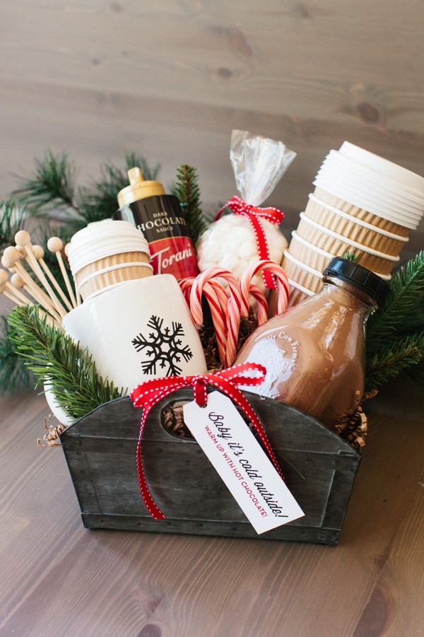 The Perfect Hot Cocoa Gift Basket