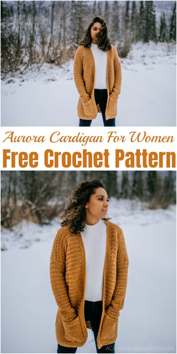 Crochet Aurora Cardigan For Women