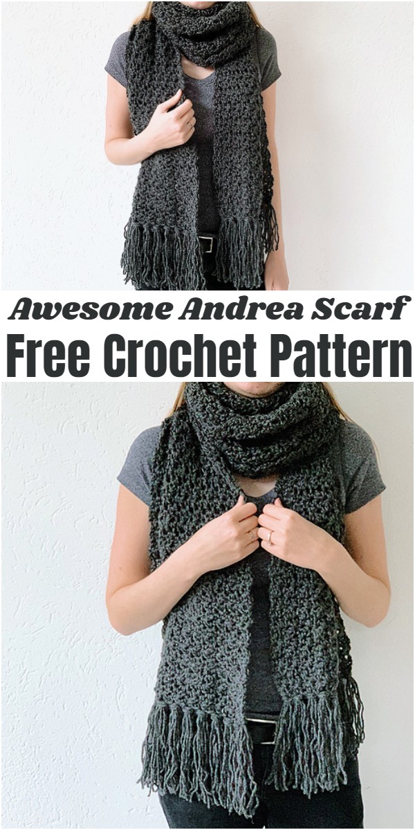 Crochet Awesome Andrea Scarf
