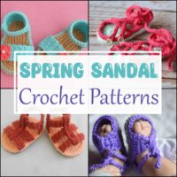 Free Crochet Spring Sandal Patterns