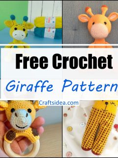 Cute Crochet Giraffe Patterns