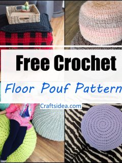 Free Crochet Floor Pouf Patterns