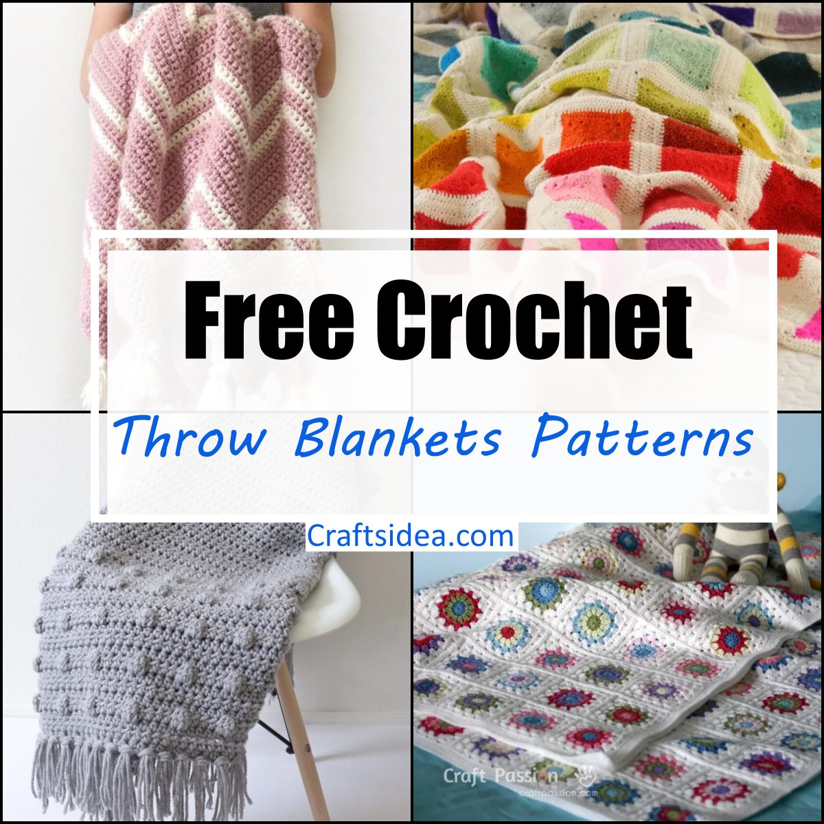 Free Crochet Throw Blankets Patterns