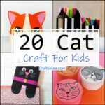 20 Cat Craft For Kids To Enjoy