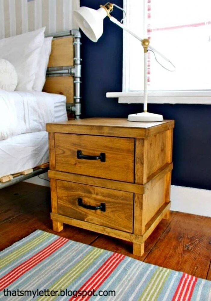 How to Make Handsome Nightstand