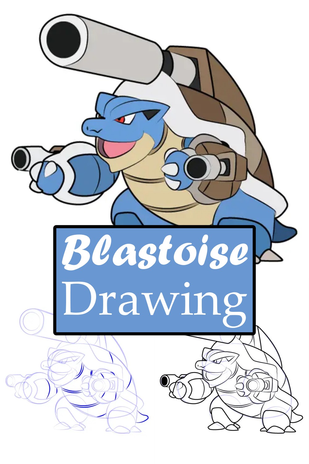 Blastoise Drawing