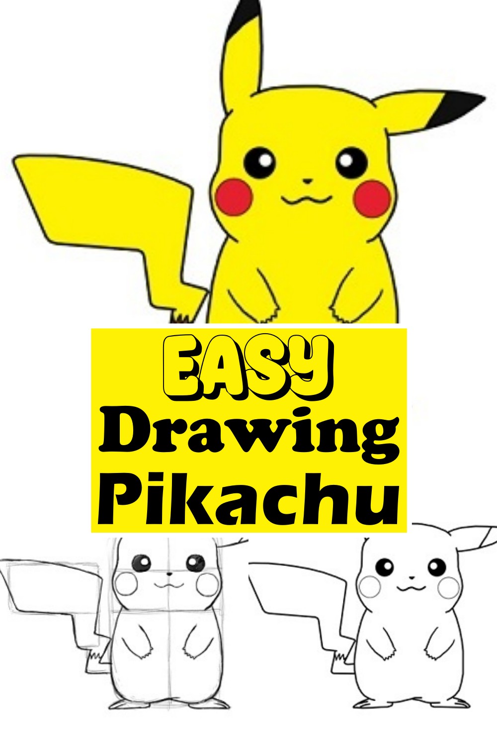Easy Drawing Pikachu