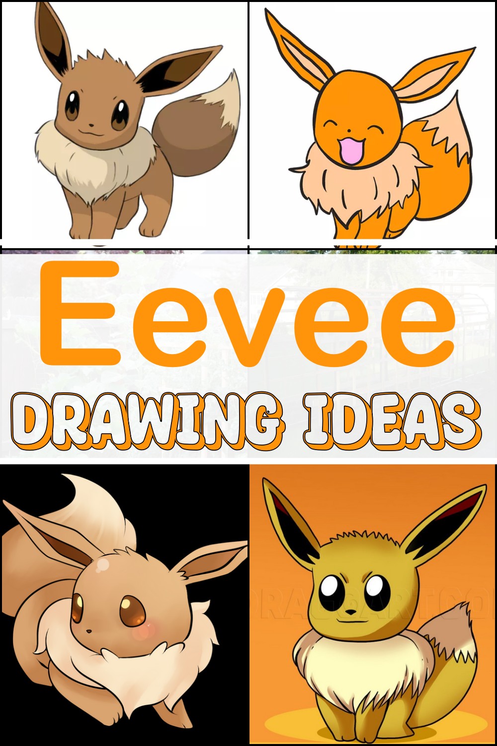 Eevee Drawing Ideas 1