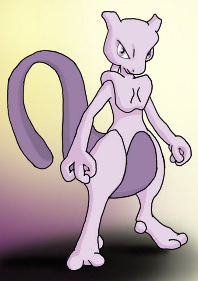 How To Draw Mewtwo From Pokemon