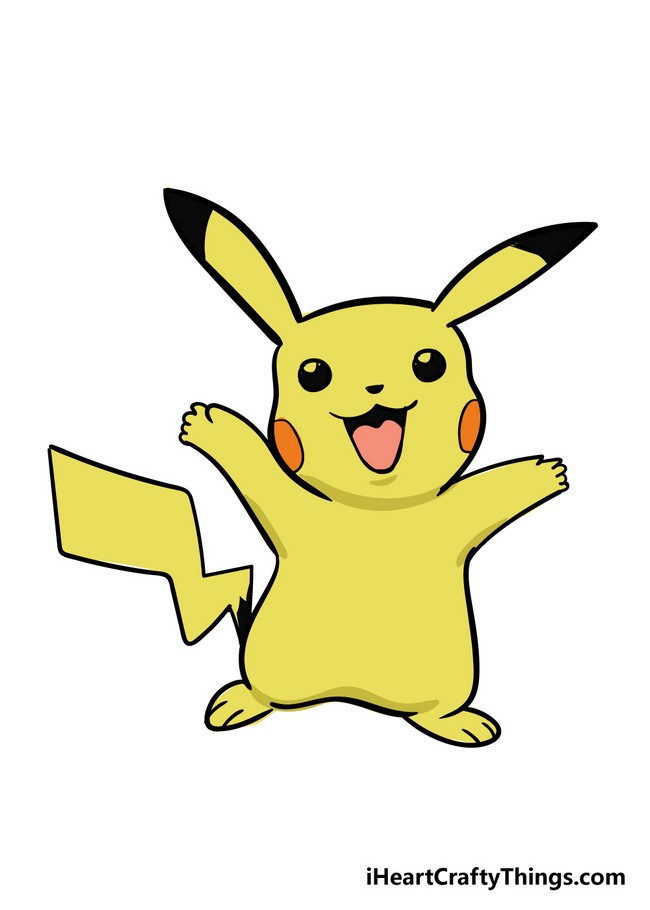 How To Draw Pikachu A Step By Step Guide