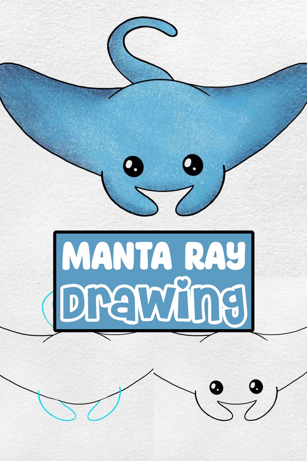 Manta Ray Drawing